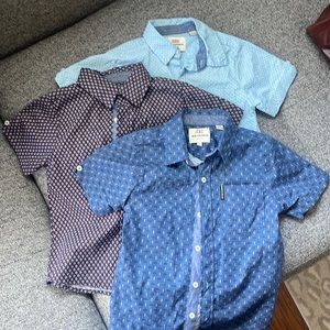 Boys Ben Sherman button down short sleeve shirt